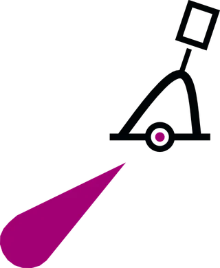 航海国际点燃的锥形浮标剪贴画