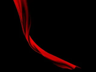 红旗飘飘ps素材