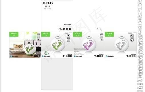 mp3包装设计图片(500X200)cdr矢量模版下载