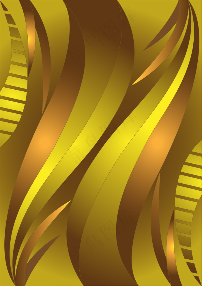 动感波纹渐变背景矢量素材