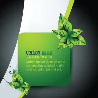 自然元素矢量形状01