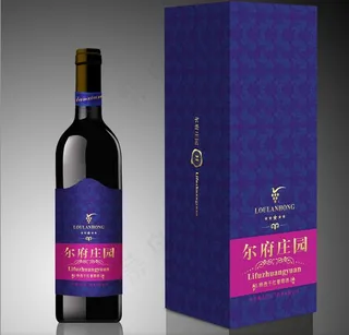 葡萄酒包装设计效果图片