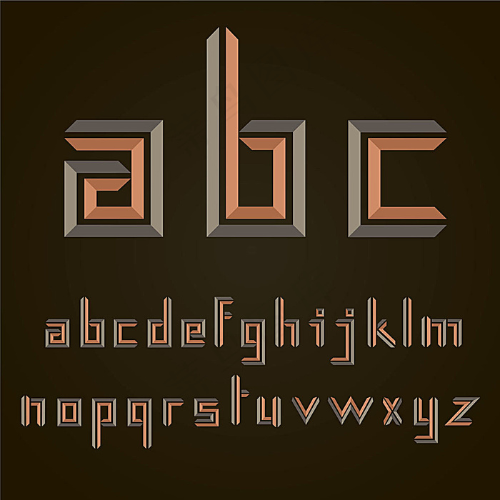 矢量字体设计素材eps,ai矢量模版下载