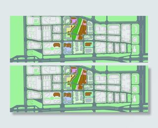 金融街平面图图片