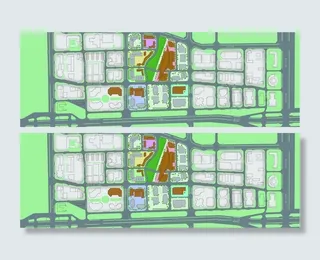 金融街平面图图片