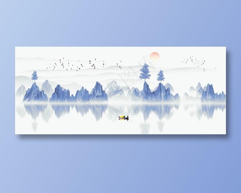 山水画(7).psdpsd模版下载