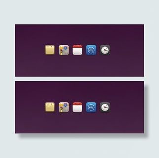 注意，地图，日历，应用程序商店，和...