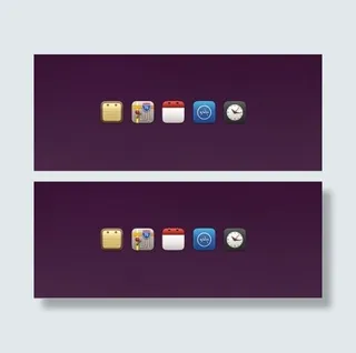 注意，地图，日历，应用程序商店，和...