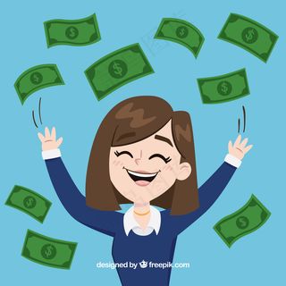 卡通人物扁平化可爱各种职业矢量素材