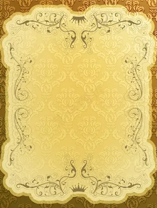 典雅的复古背景矢量插画