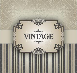 欧式复古花纹图片