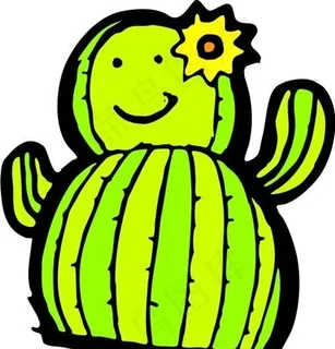 热带植物 图案 矢量 AI_002...