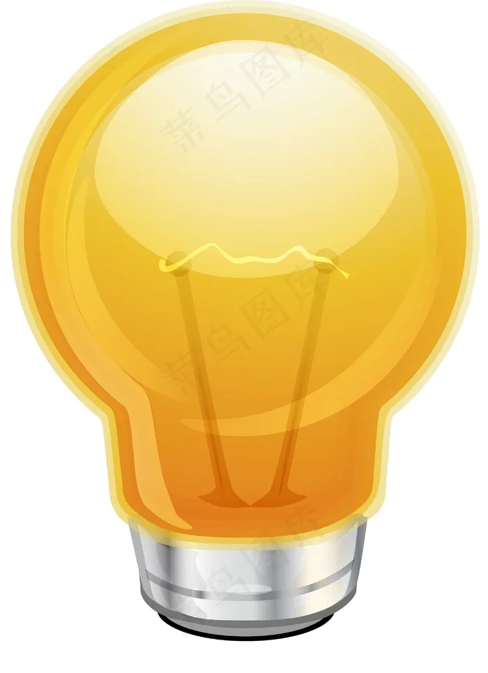 电灯泡eps,ai矢量模版下载