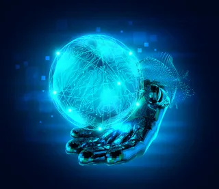 捧着地球的手势