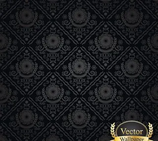 欧式花纹背景图片