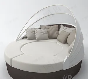3D沙发床模型