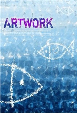 白色圆点组成鱼形图案PSD分层素材