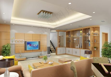 电视背景墙装修设计效果图