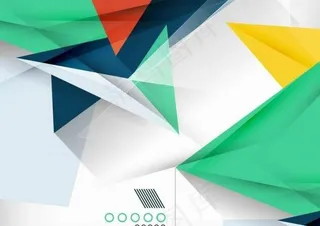 动感三角形椎体图片