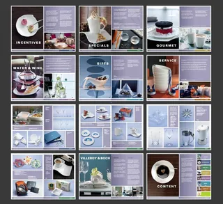 美食杂志排版设计