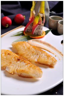 生煎银鳕鱼图片