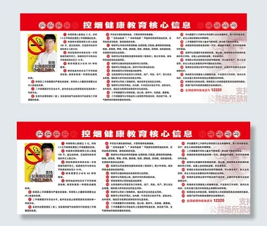 控烟健康教育图片