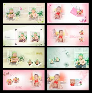 儿童相册模板
