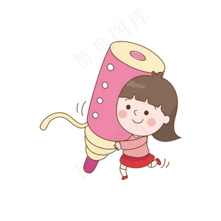 卡通儿童小孩学生幼儿图片素材