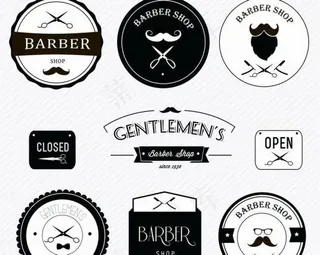 理发店图标图片