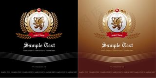 矢量精美麦穗图案底纹设计