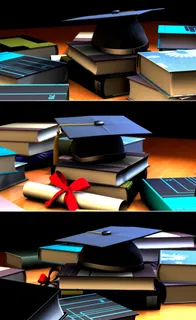 超高清文化教育实拍视频