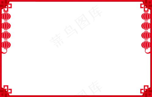 中国风复古边框中式古典花纹边框素材