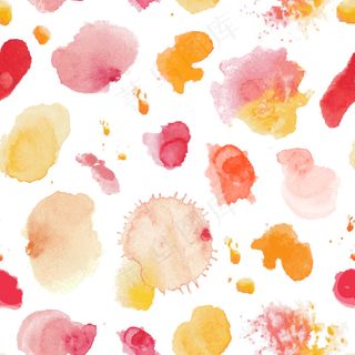 水彩手绘角设计水彩画组成与空元素的...