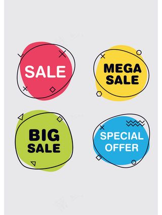 英文字体卡通图案设计