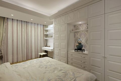 衣帽间衣柜效果图