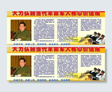 科学发展观橱窗展板图片