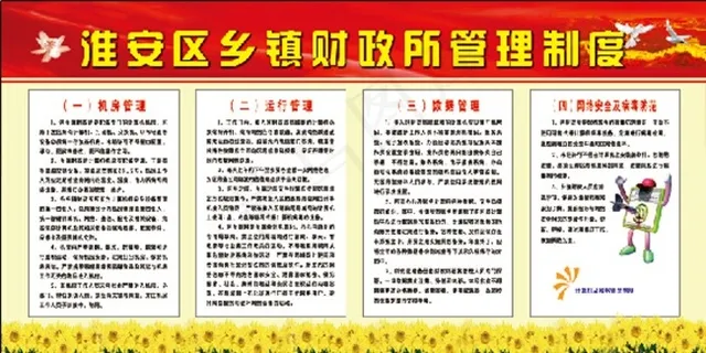 淮安区乡镇财政所管理制度 淮安区乡镇财政所管理制度