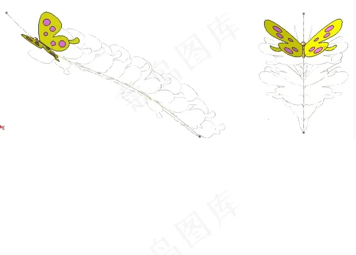 蝴蝶飞舞 lendav libli...