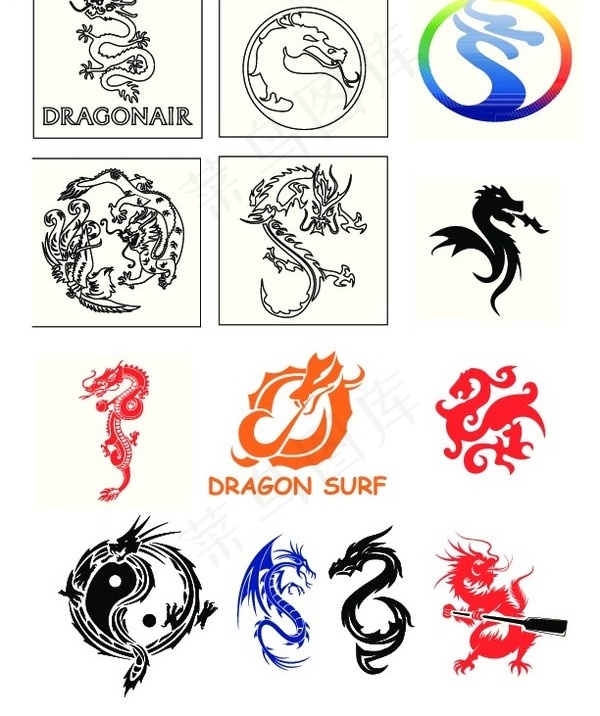 各式各样龙