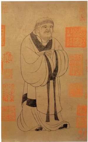 老子像图片