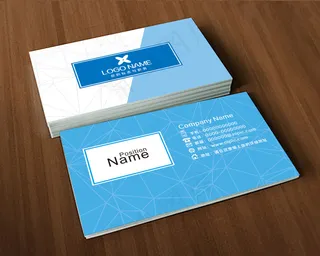 经典大气简洁名片设计大方简约名片模板