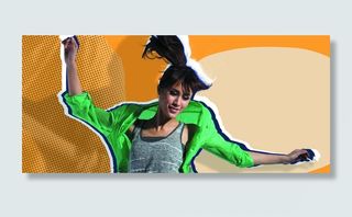 服装人物创意图片