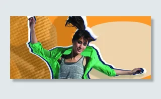 服装人物创意图片