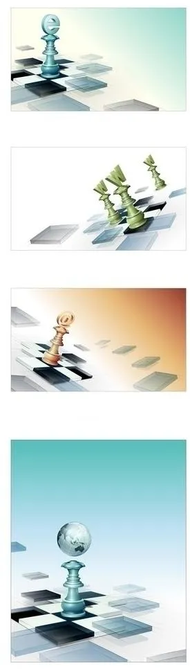 3d 数码国际象棋图片ai矢量模版下载