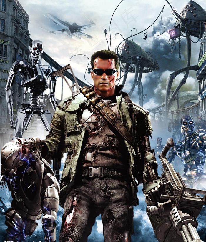 终结者 概念海报图片