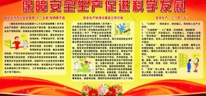 保障安全生产 促进科学发展图片