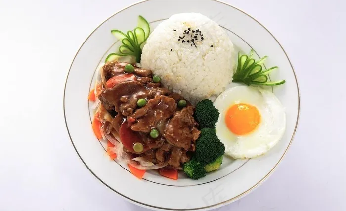 牛肉饭图片