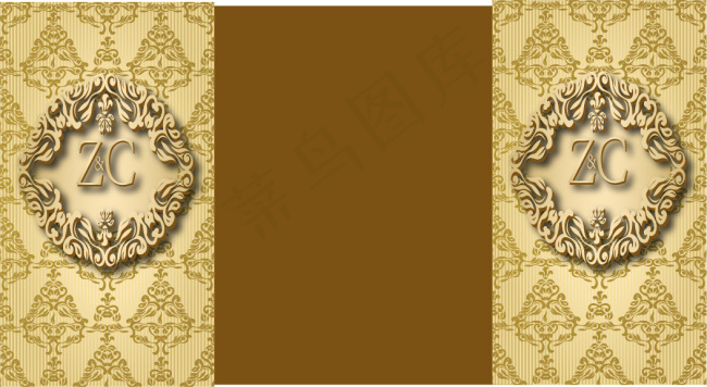 金色zc背景素材
