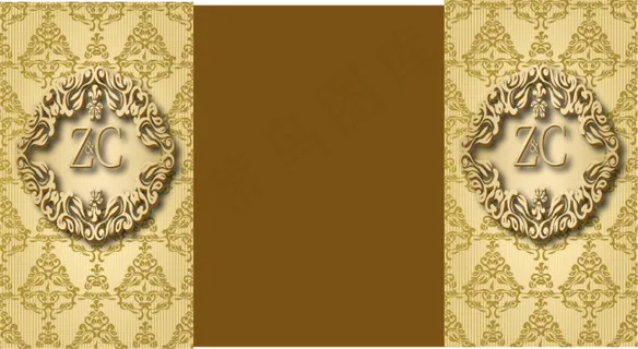金色zc背景素材