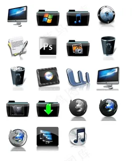 苹果系统桌面图标下载
